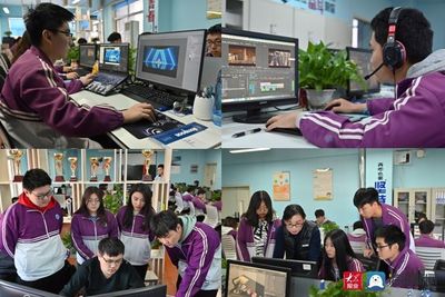 校企合作实战教学助力学子技能提升——济南信息工程学校数字工厂专班项目实战新感知